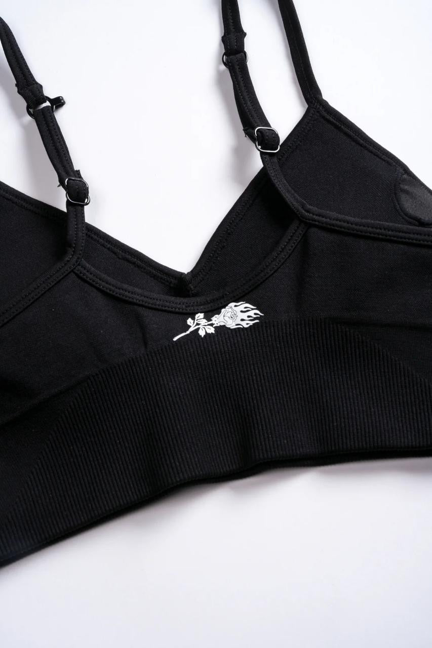 KELLY SEAMLESS BRA IN BLACK