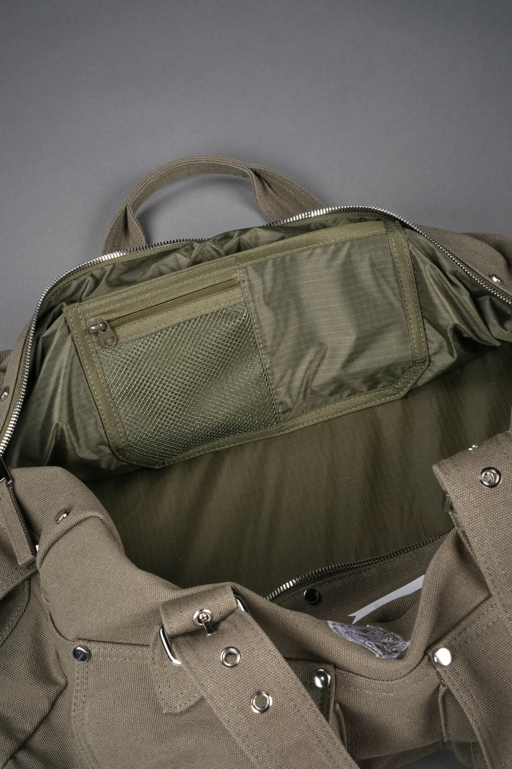 OUR MANTRA DUFFLE BAG IN OLIVE