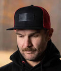AAR LEATHER FLATBRIM TRUCKER HAT