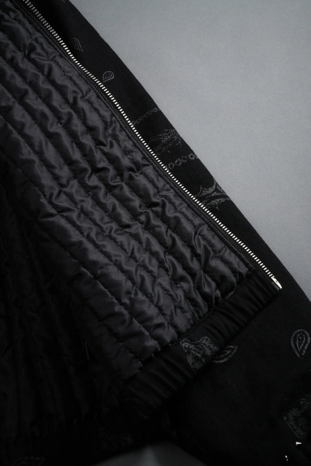 DARC SPORT WOLVES CLUB CALAWAY JACKET IN BLACK THORN PAISLEY