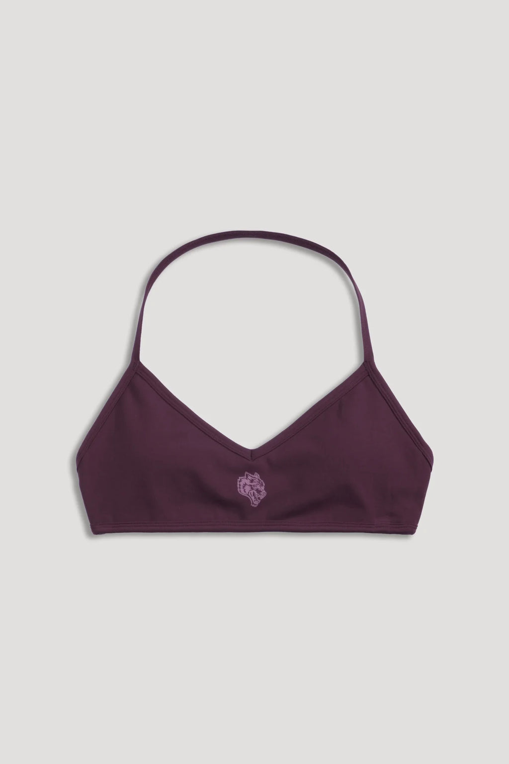 WOLF "LANA" HALTER ENERGY BRA IN FIG