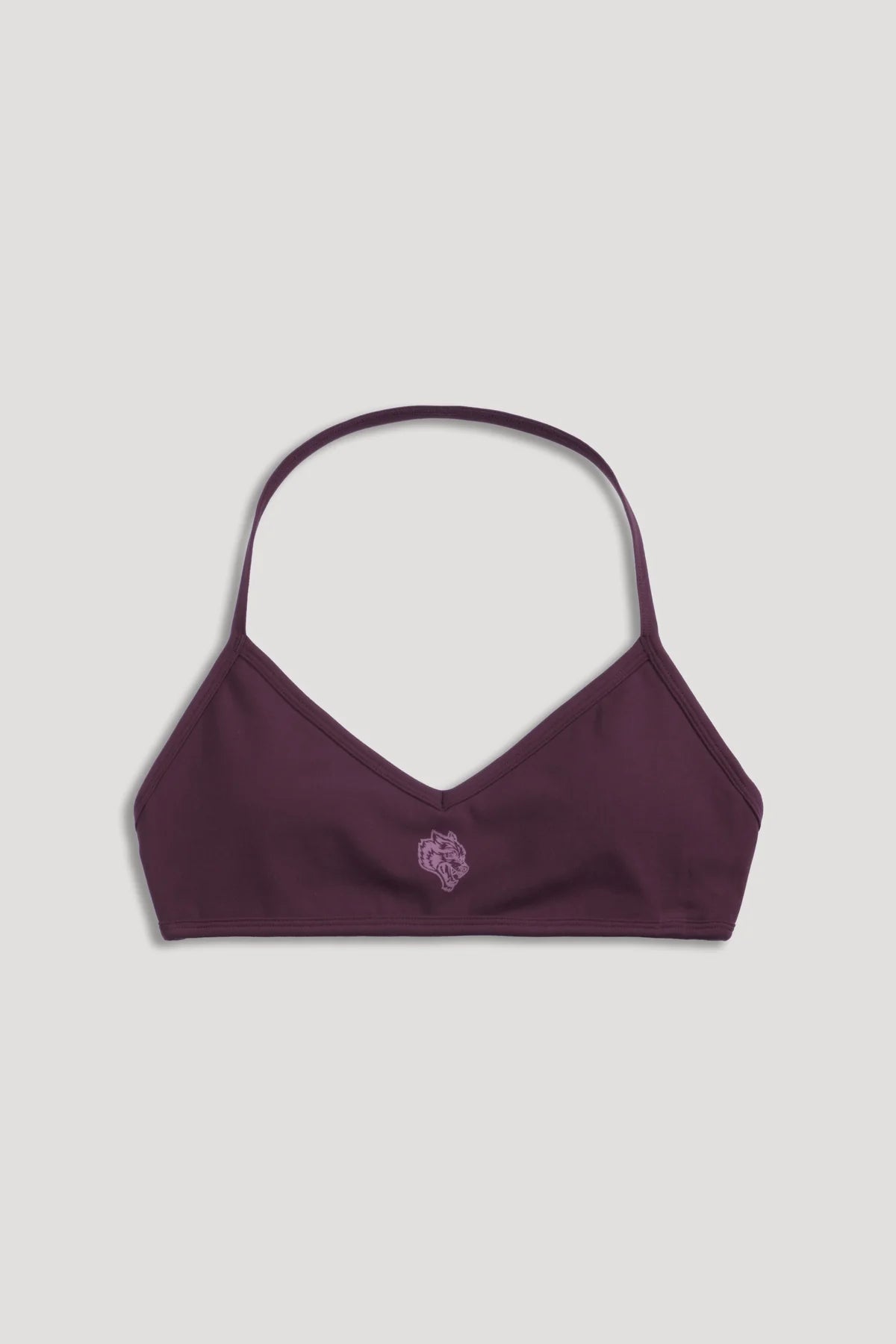 WOLF "LANA" HALTER ENERGY BRA IN FIG