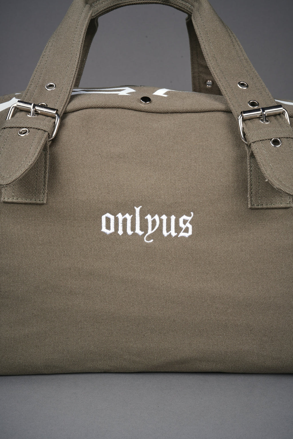 OUR MANTRA DUFFLE BAG IN OLIVE