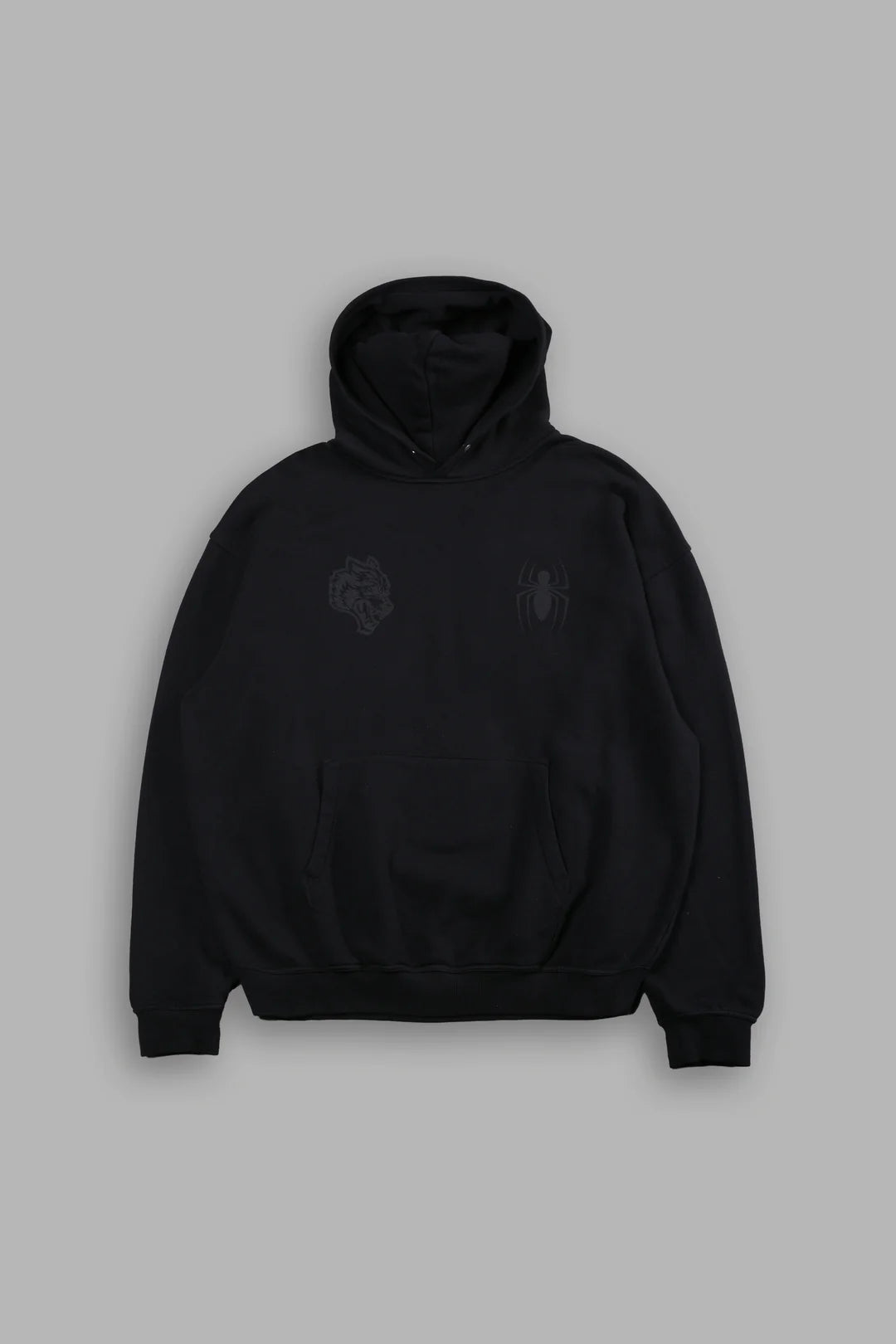 WEBS AND SHADOWS "PIERCE" HOODIE IN BLACK