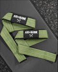 LIFTING STRAPS // AXE AND SLEDGE GREEN MILITARY
