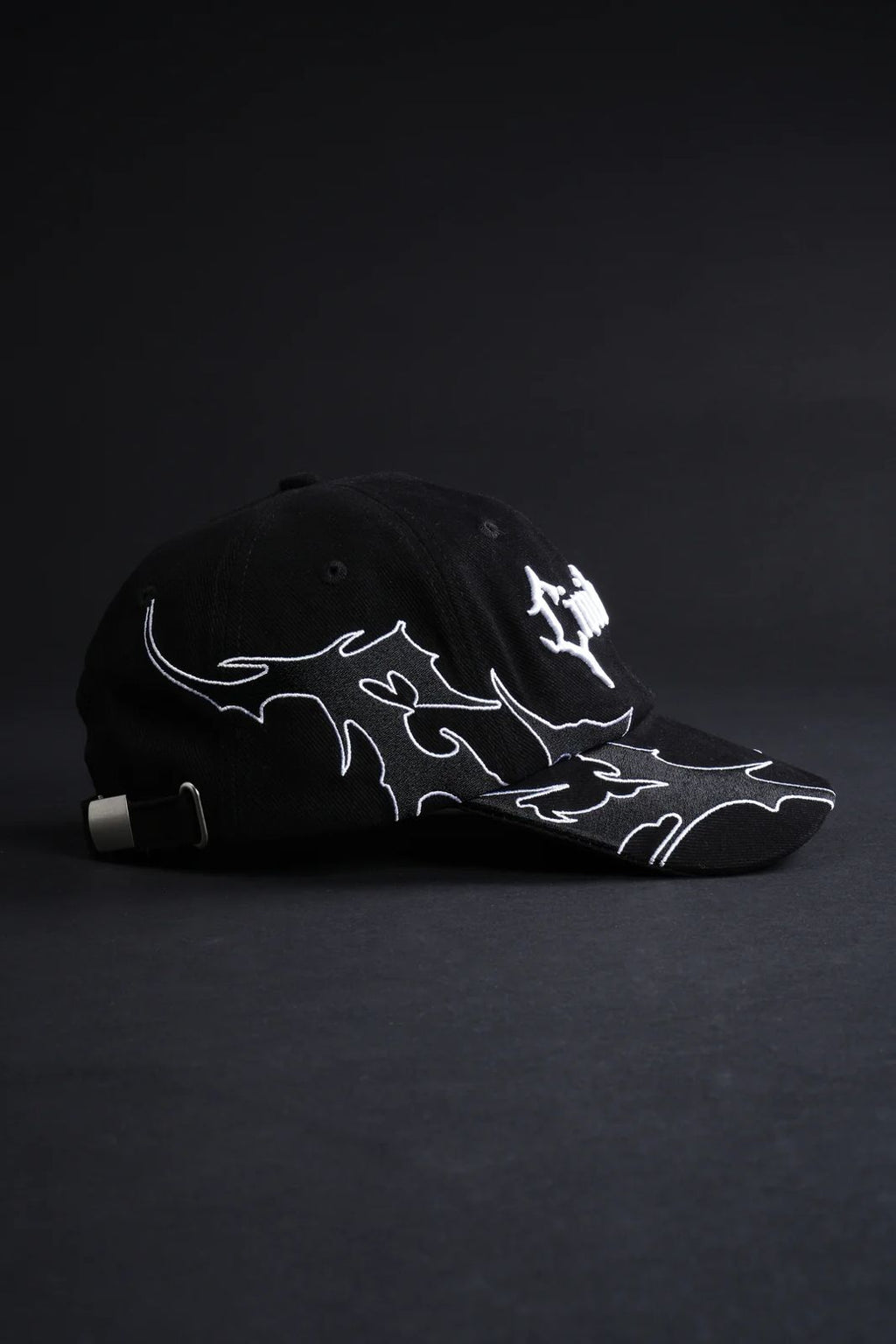 CIVIL CHAOS DAD HAT IN BLACK