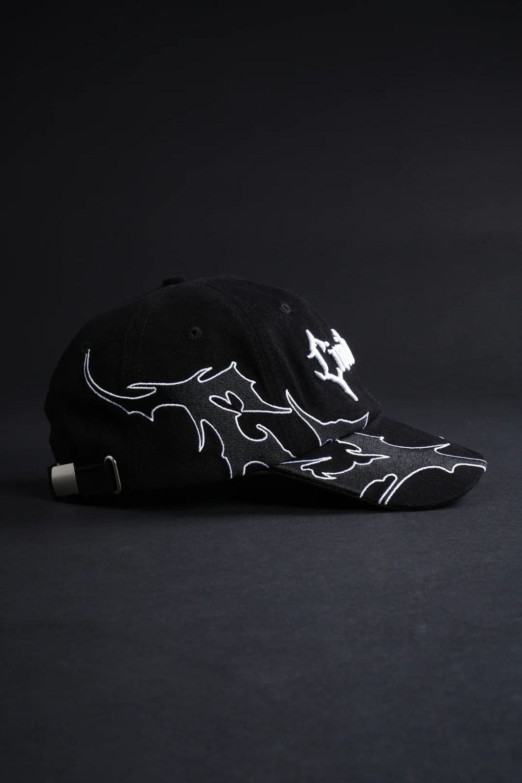 CIVIL CHAOS DAD HAT IN BLACK