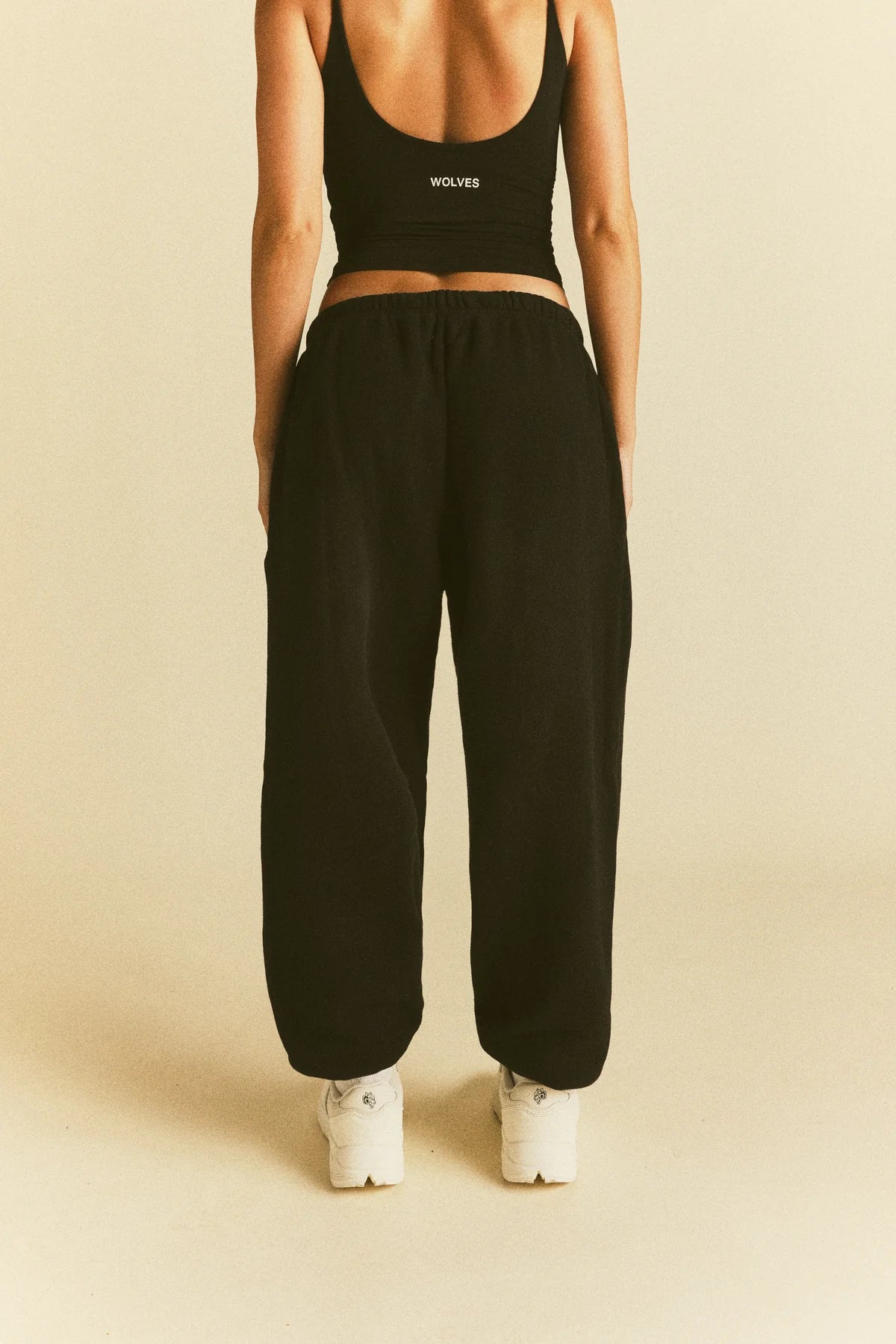 IT'S FOR US PREMIUM LOUNGER SWEAT PANTS IN BLACK