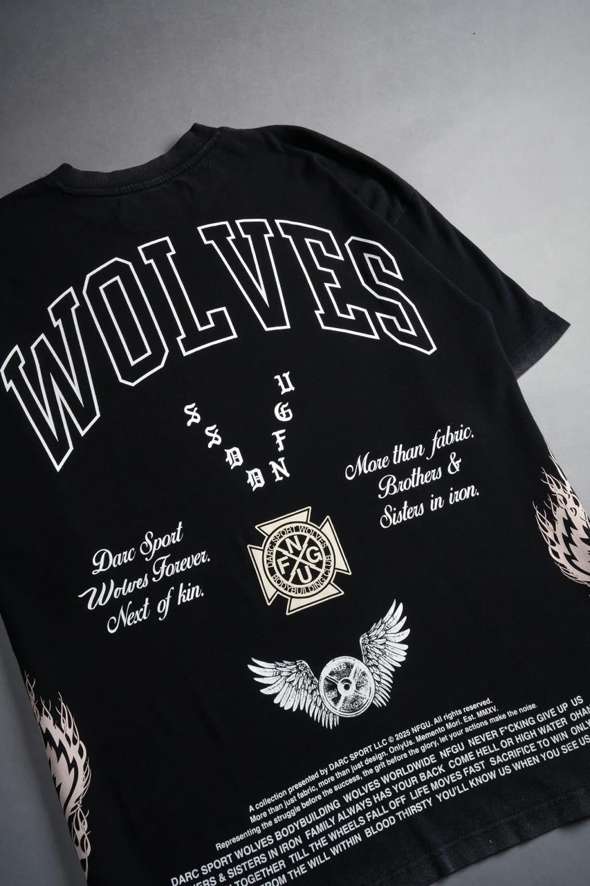 OUR LINEAGE “PREMIUM” OVERSIZED TEE IN BLACK