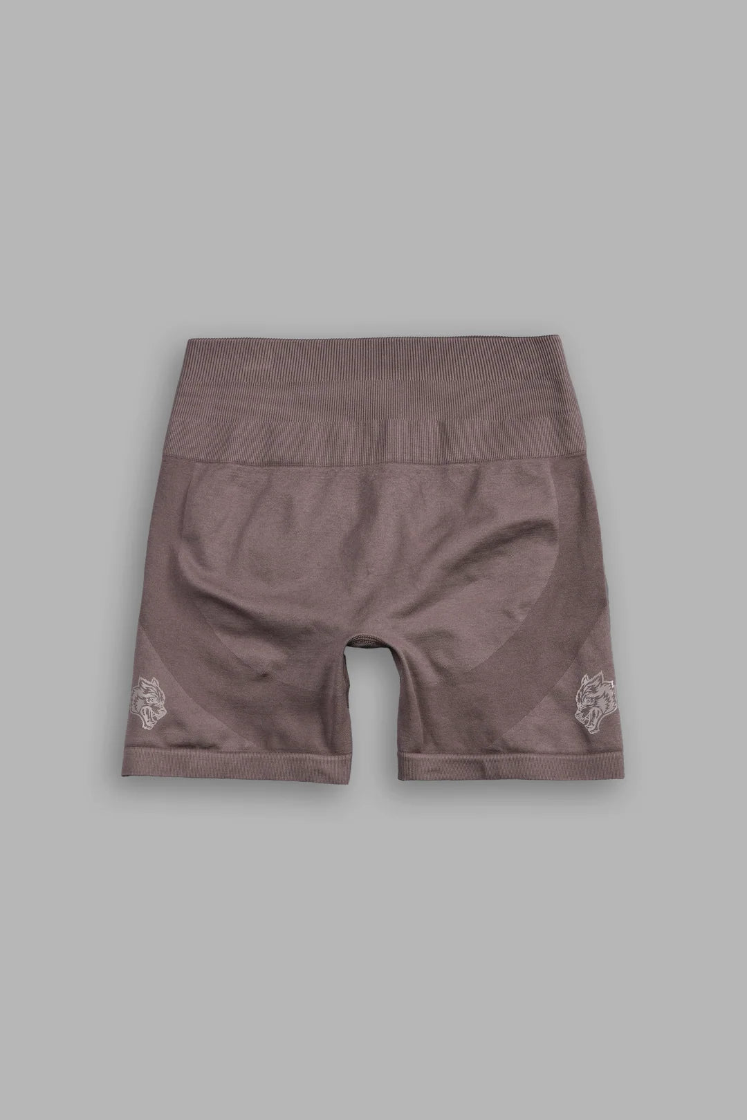 DUAL SHE WOLF SEAMLESS EVERSON TRAINING SHORTS IN MOJAVE BROWN