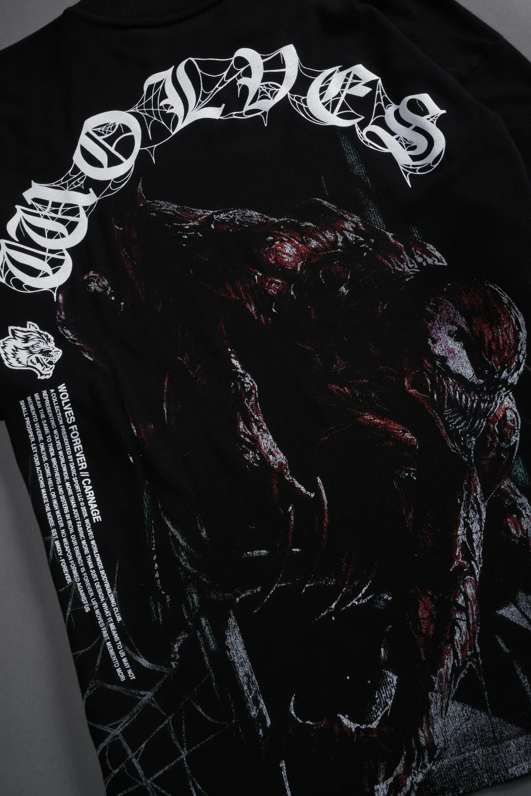 CARNAGE FOREVER PREMIUM OVERSIZED TEE IN BLACK