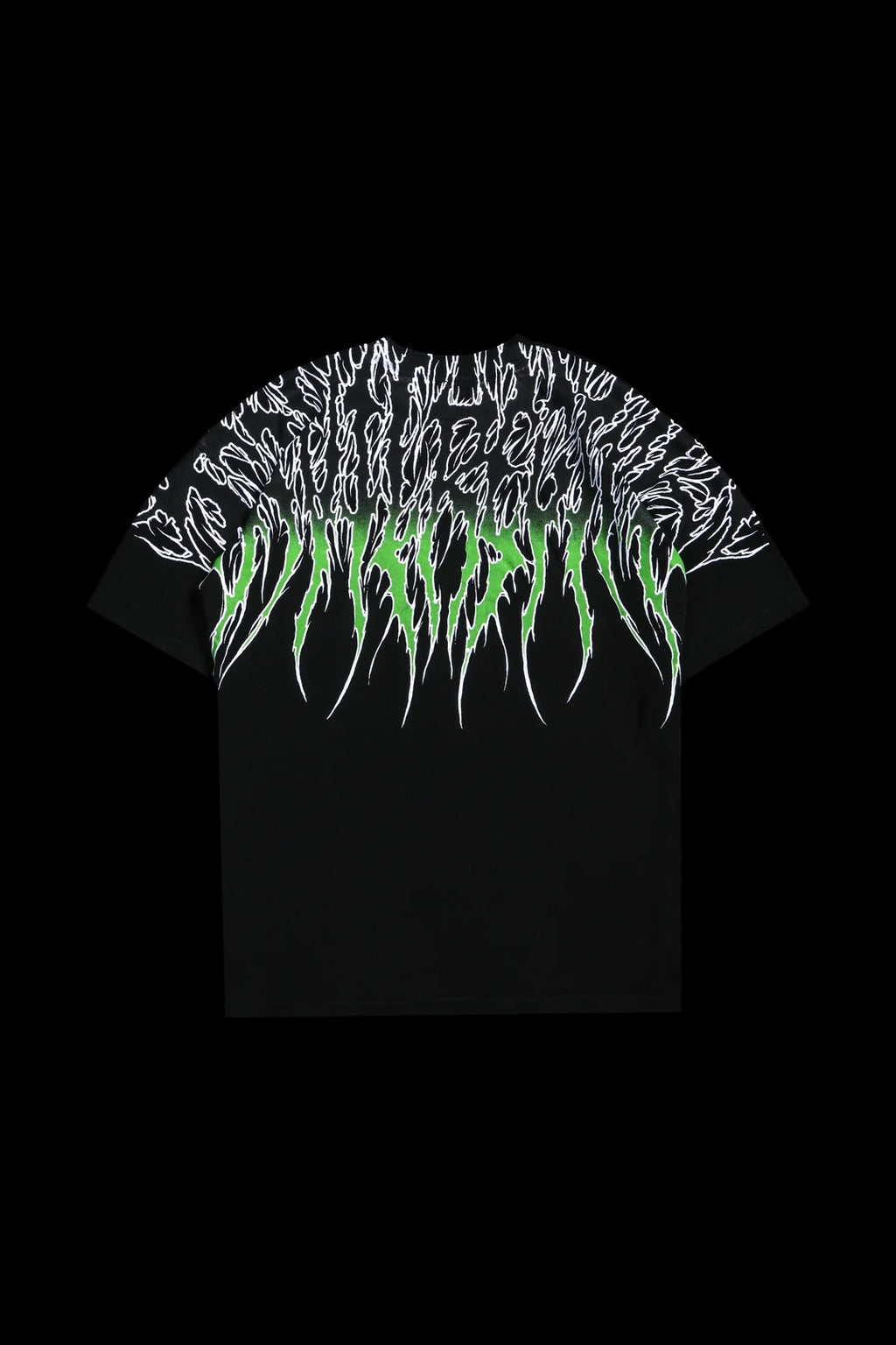 GHOST REGIME "SBS" AMERICAN CLASSIC OVERSIZED TEE IN BLACK