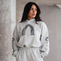 Women’s Olympia Cropped Hoodie Heather Gray