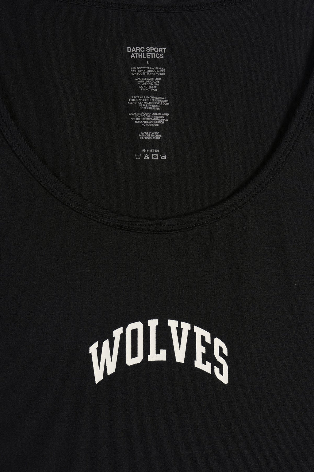 LOYALTY FOREVER "DRY WOLF" DROP TANK IN BLACK