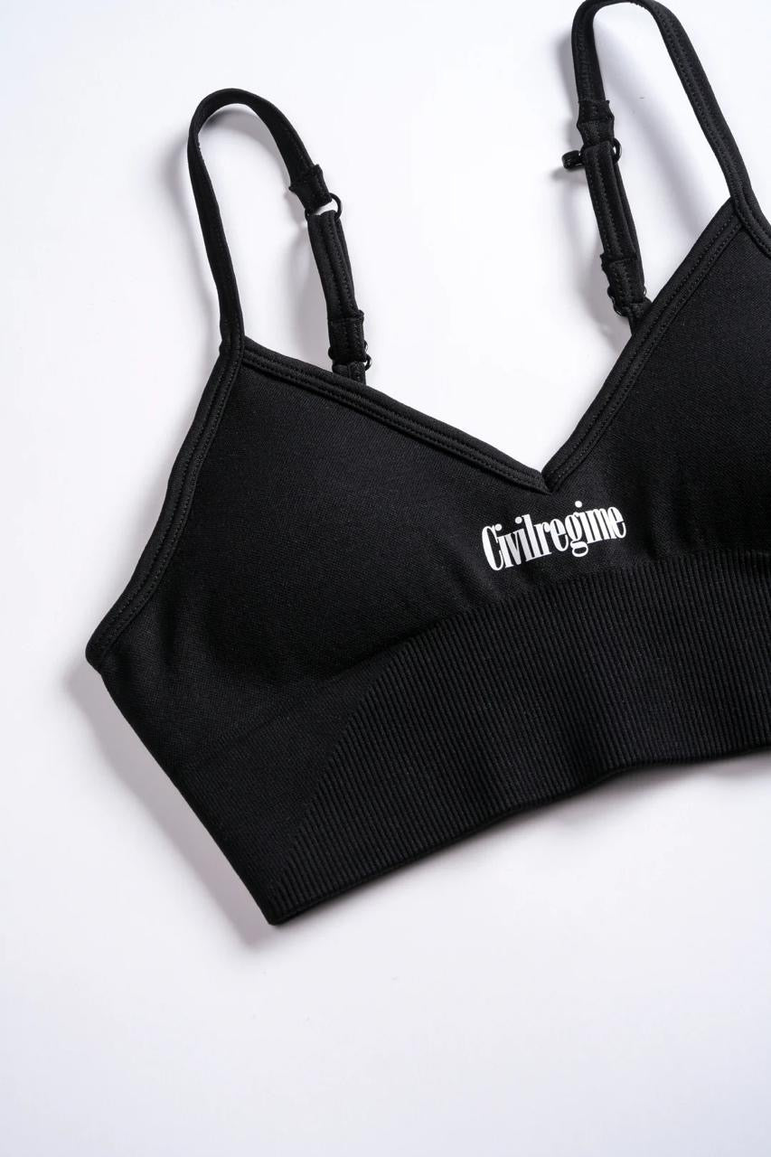 KELLY SEAMLESS BRA IN BLACK