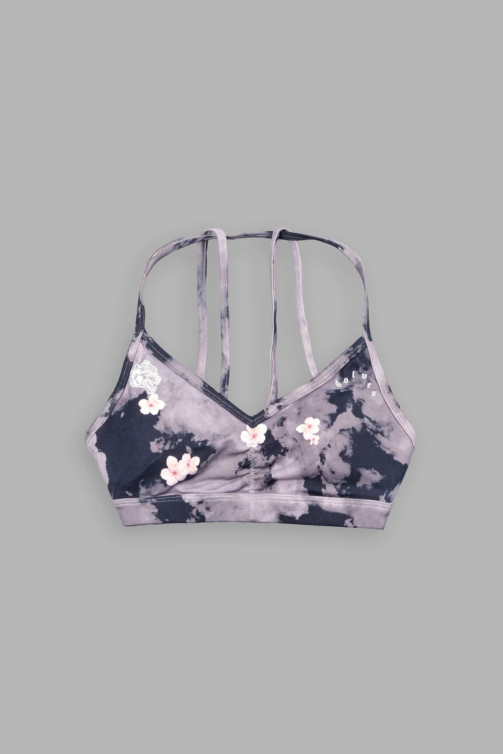 WOLF PYRAMID EVEY SEAMLESS BRA IN SAKURA ROSE TAUPE CLOUDS