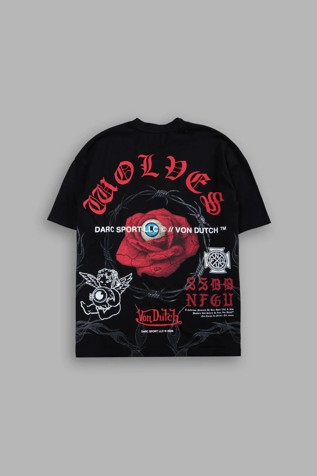 EYE OF THE BEHOLDER PREMIUM OVERSIZED TEE IN BLACK