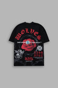EYE OF THE BEHOLDER PREMIUM OVERSIZED TEE IN BLACK