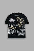 HOLLOW VIRTUE "PREMIUM" OVERSIZED TEE IN BLACK