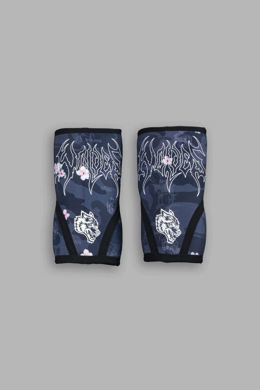 WARRIOR IN THE GARDEN PRINT ELBOW SLEEVES IN WARRIOR IN A GARDEN BLACK CAMO
