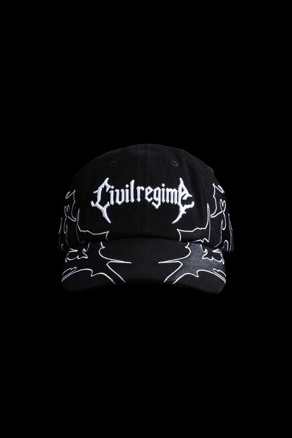 CIVIL CHAOS DAD HAT IN BLACK