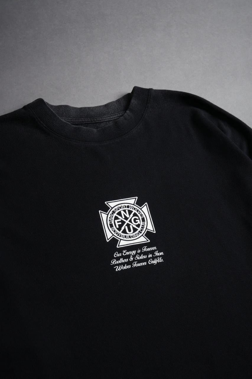 OUR LINEAGE “PREMIUM” OVERSIZED TEE IN BLACK