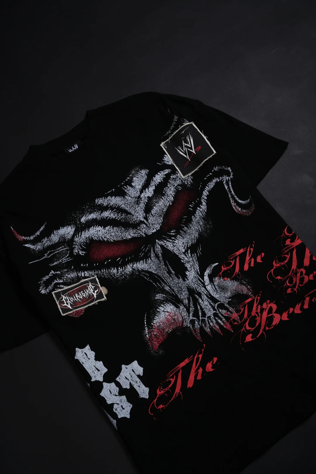 BEAST INACRNATE AMERICAN CLASSIC OVERSIZED TEE IN VINTAGE BLACK