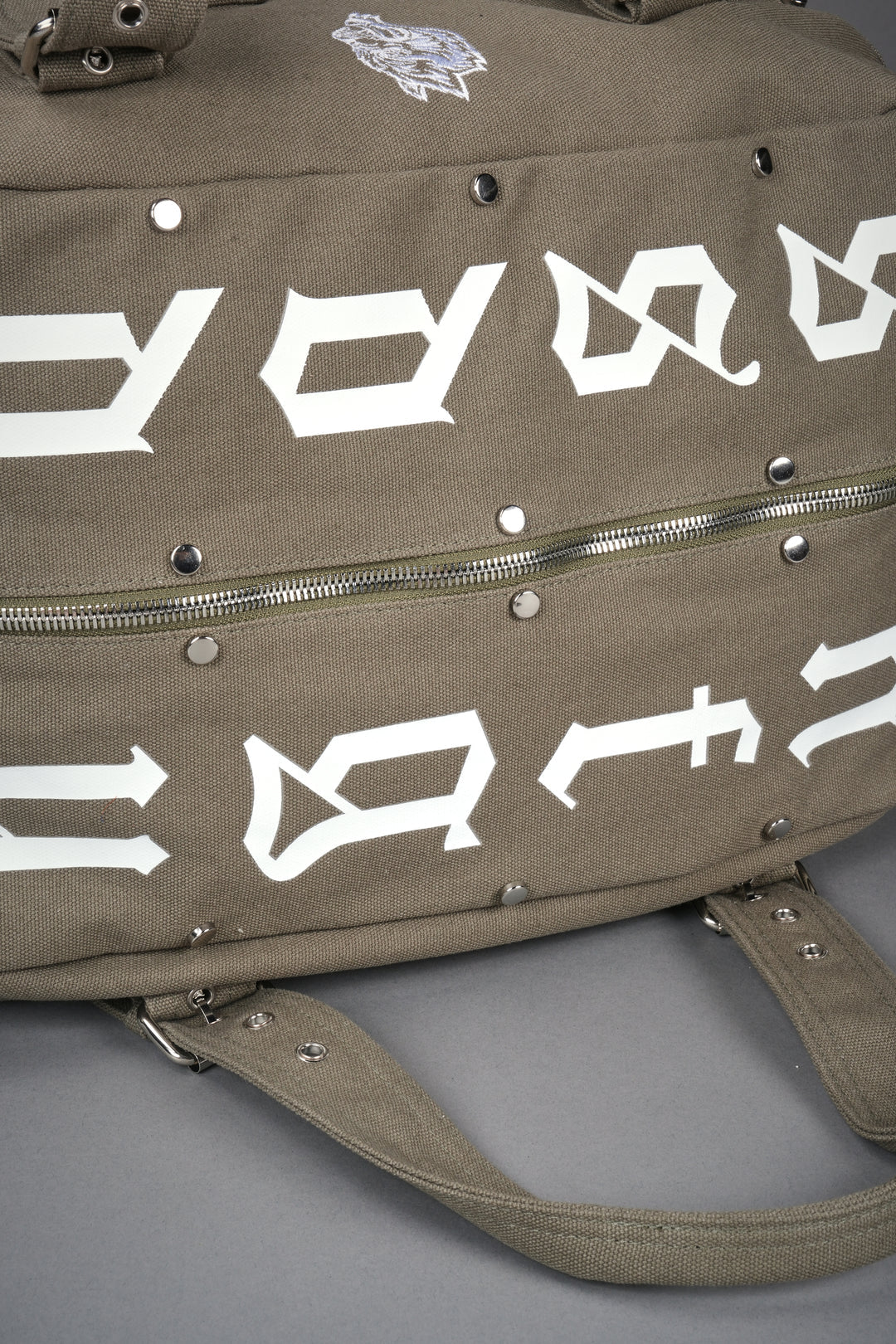OUR MANTRA DUFFLE BAG IN OLIVE