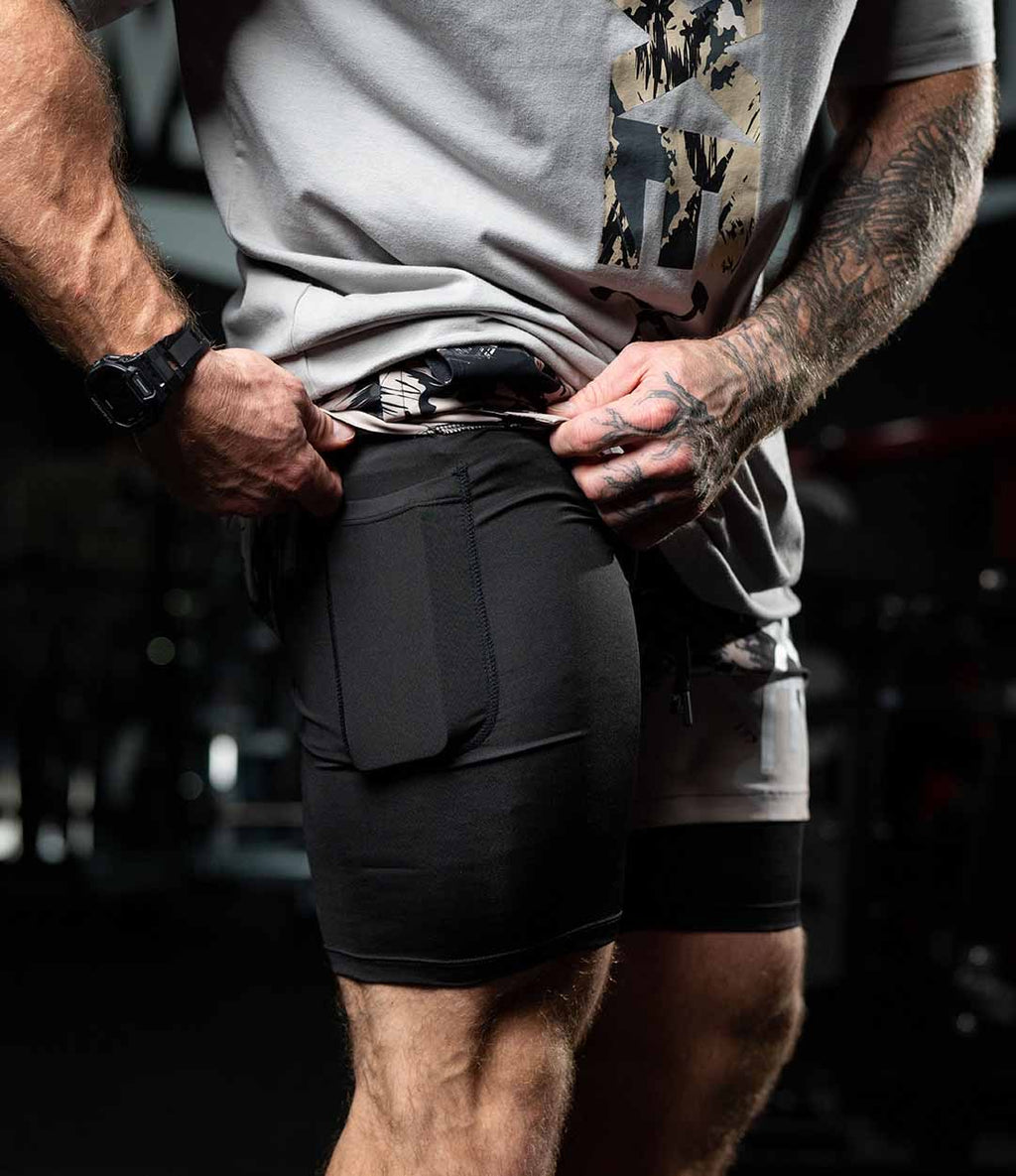 AXE TRAINING SHORTS CAMO