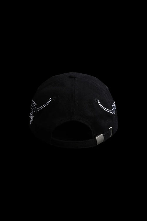 CIVIL CHAOS DAD HAT IN BLACK