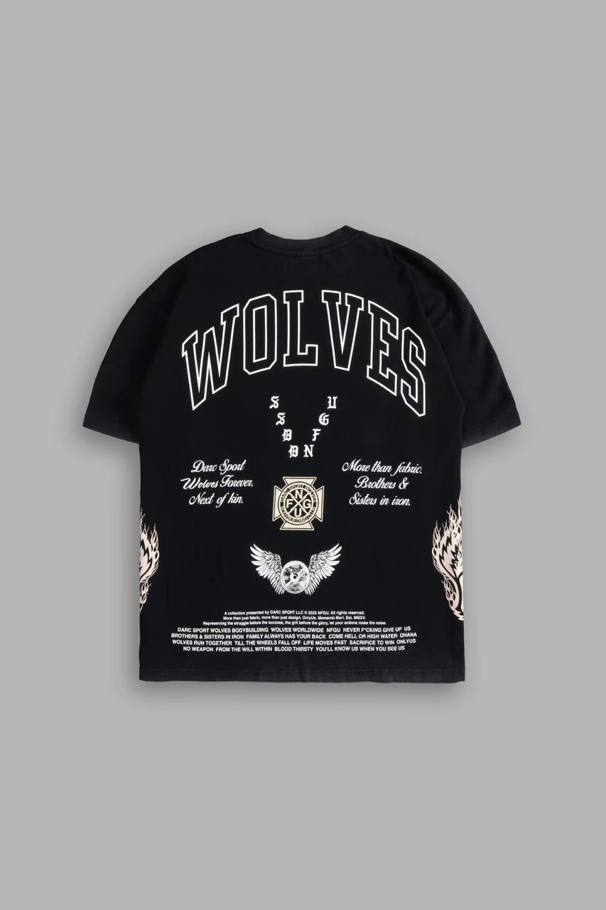 OUR LINEAGE “PREMIUM” OVERSIZED TEE IN BLACK