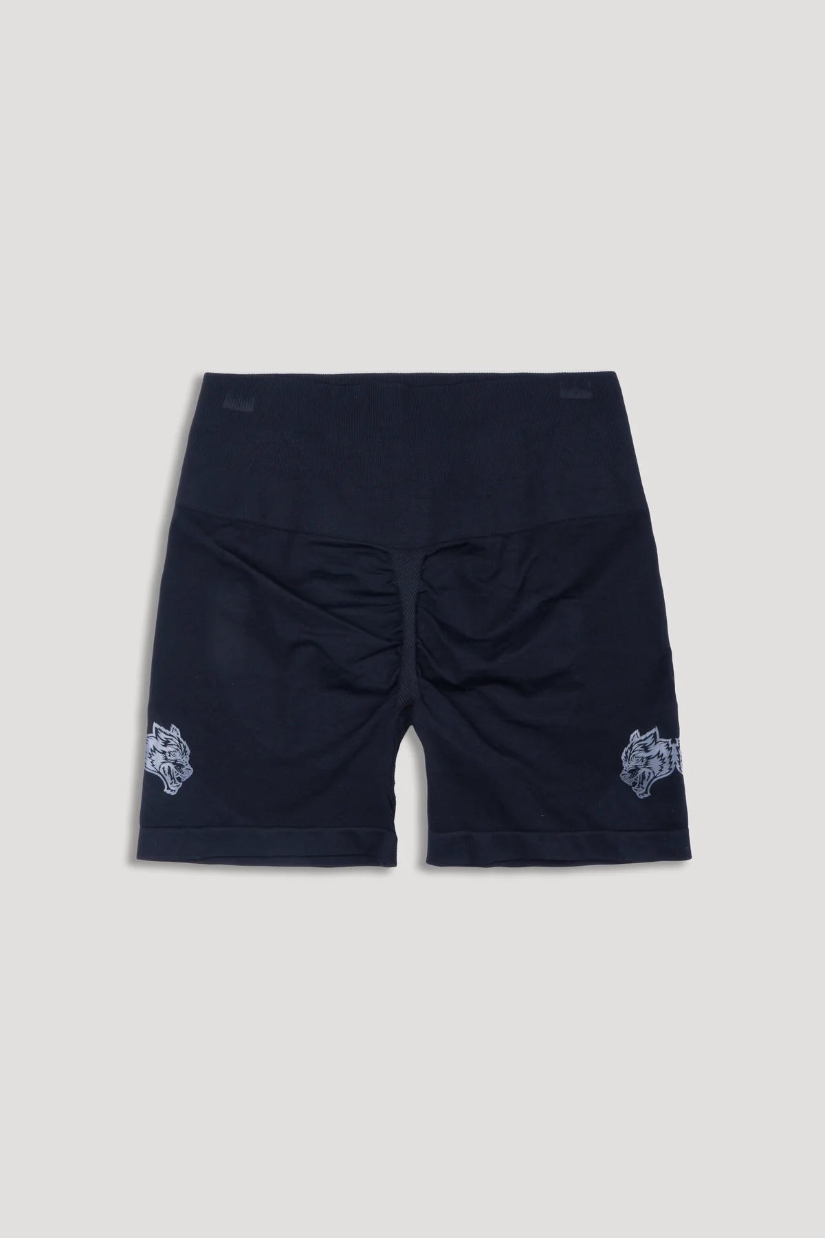 IYKYK "STELLA" SOFT SEAMLESS SHORTS IN BLACK