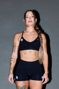 WOLF PYRAMID EVEY SEAMLESS BRA IN BLACK