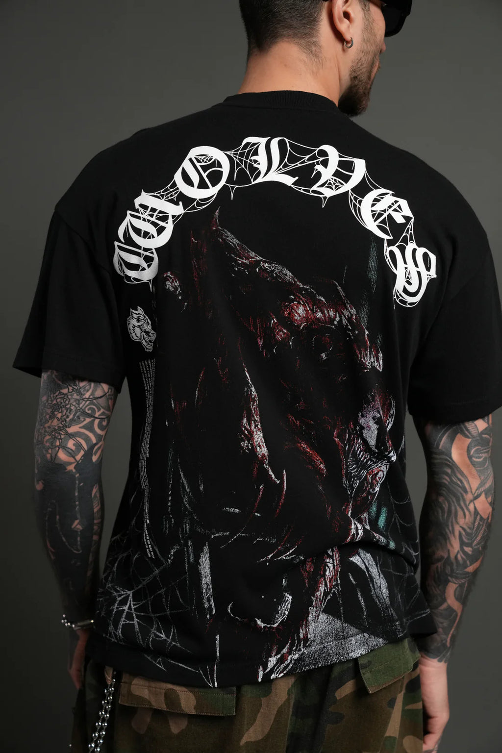 CARNAGE FOREVER PREMIUM OVERSIZED TEE IN BLACK