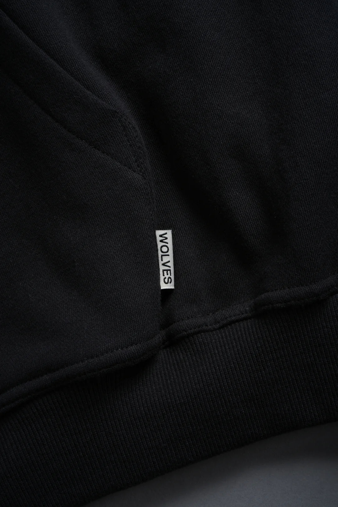 WOLVES HAVE YOUR BACK "PIERCE" HOODIE IN BLACK