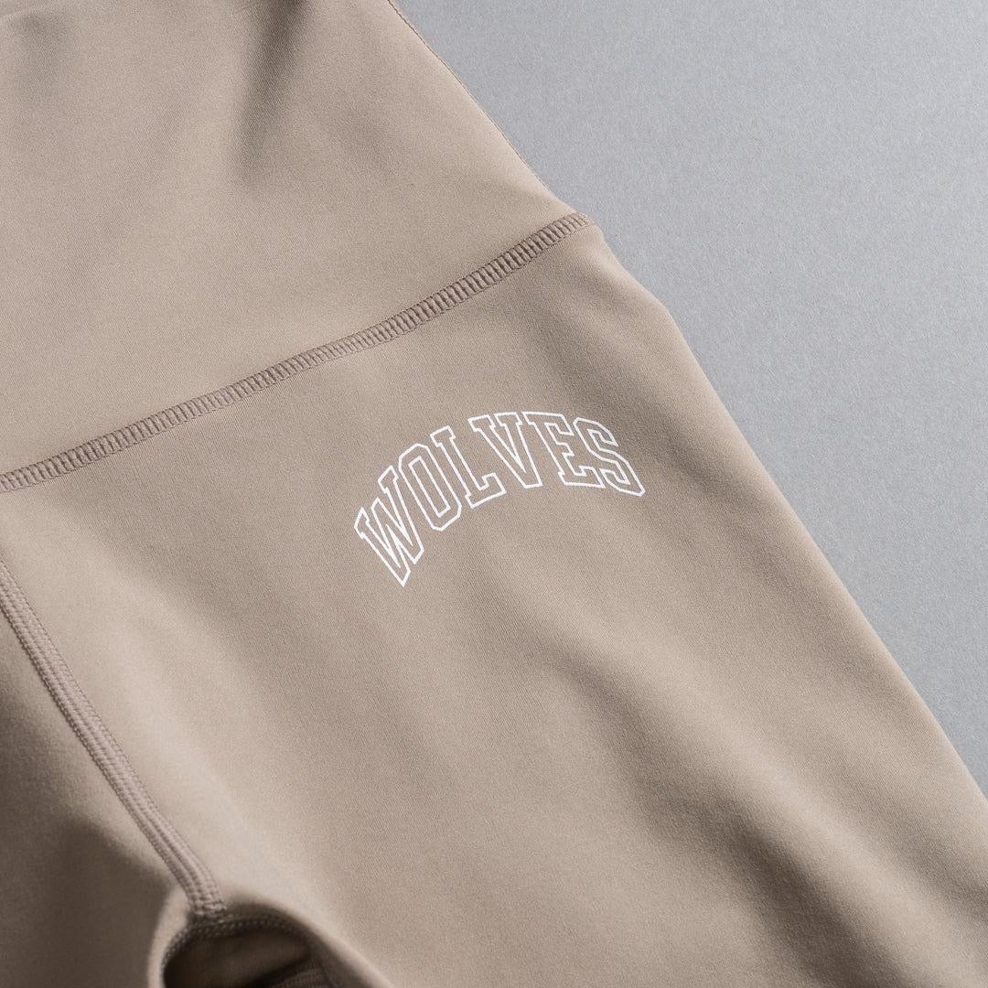 LOYALTY V3 "ENERGY" PUMP SHORTS IN TAUPE
