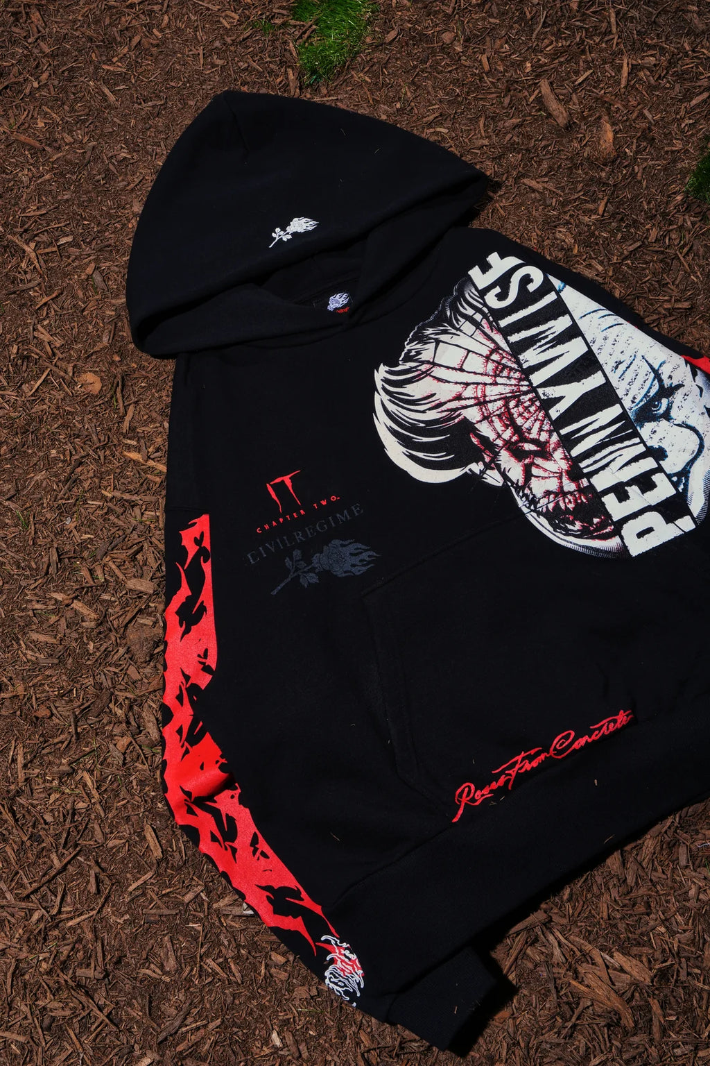 DERRY FOREVER HOODIE IN BLACK