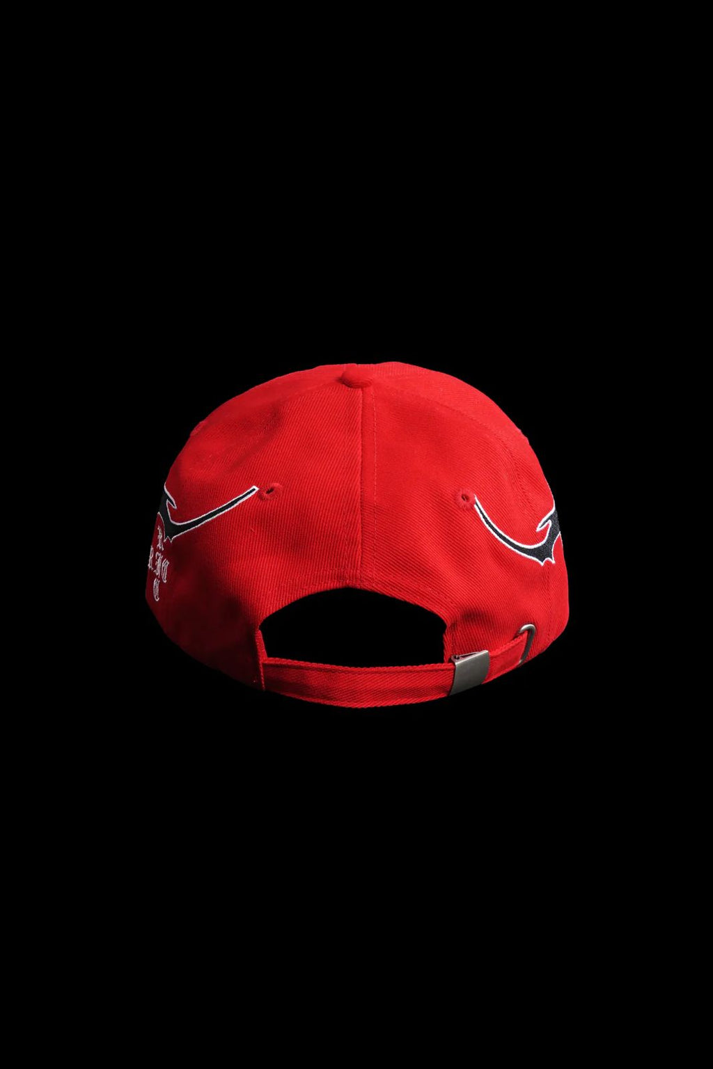 CIVIL CHAOS DAD HAT IN RED