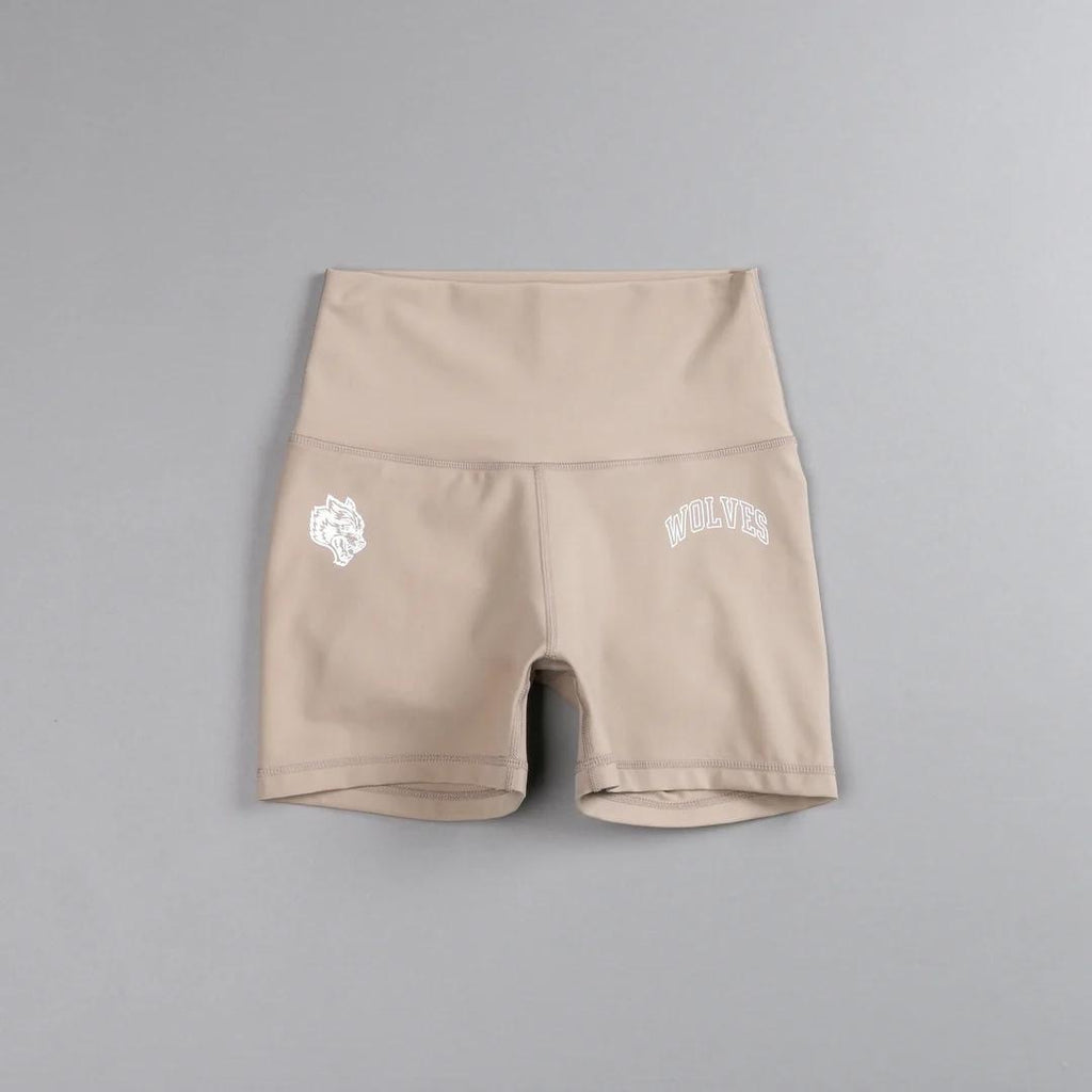 LOYALTY V3 "ENERGY" PUMP SHORTS IN TAUPE