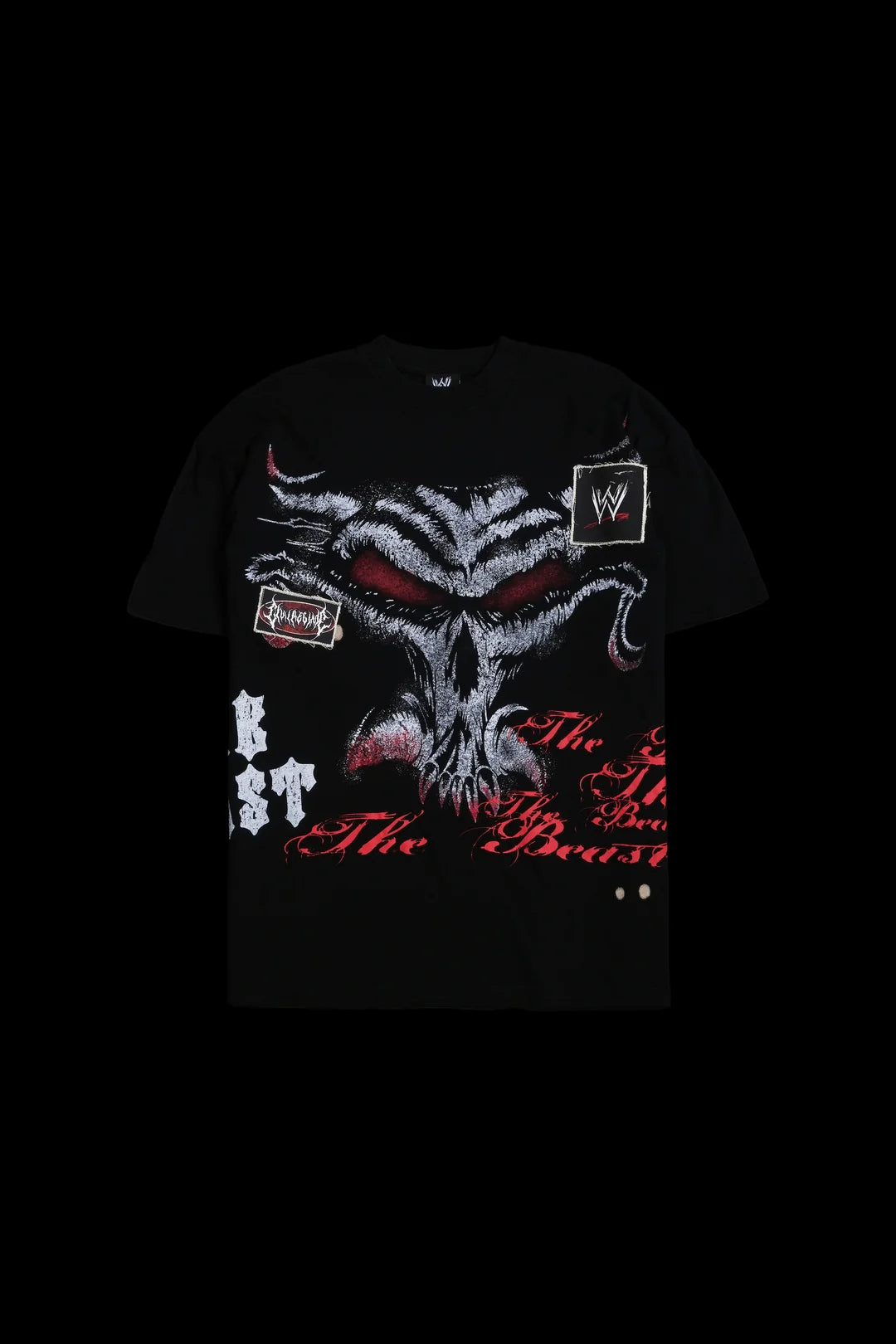BEAST INACRNATE AMERICAN CLASSIC OVERSIZED TEE IN VINTAGE BLACK