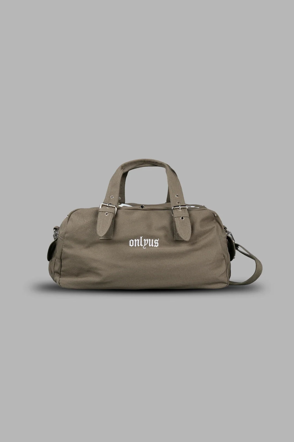 OUR MANTRA DUFFLE BAG IN OLIVE
