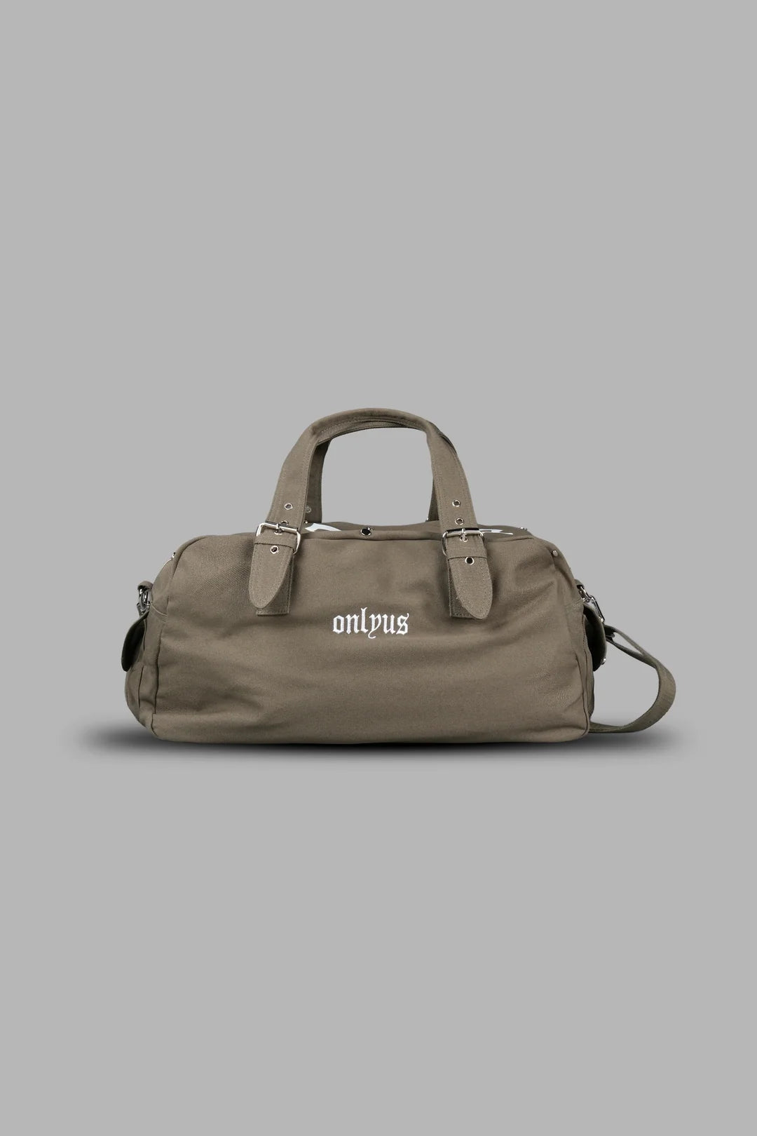 OUR MANTRA DUFFLE BAG IN OLIVE