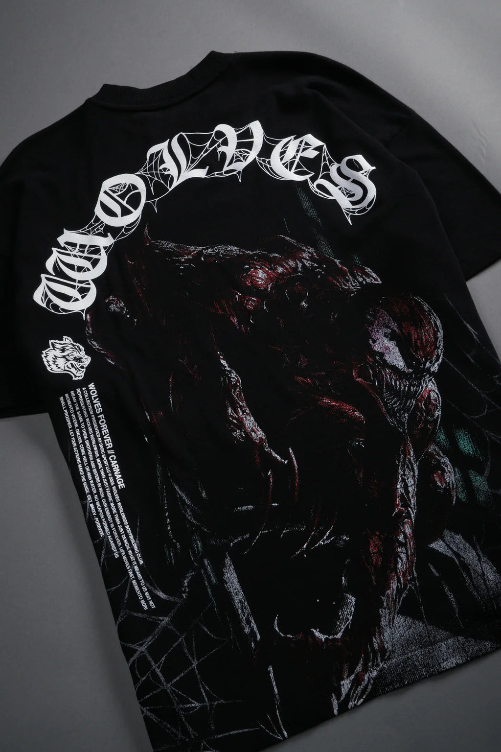 CARNAGE FOREVER PREMIUM OVERSIZED TEE IN BLACK