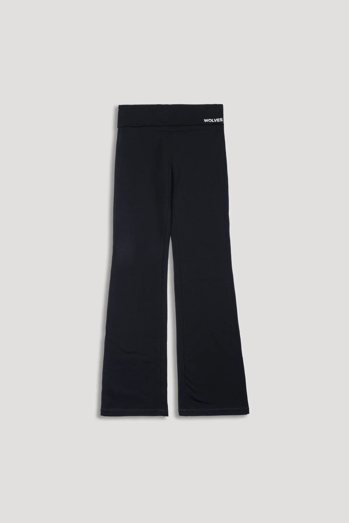 FOREVER MARK "ROMY" FOLDOVER PANTS IN BLACK
