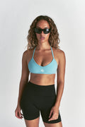 WOLF "LANA" HALTER ENERGY BRA IN DUSTY TURQUOISE