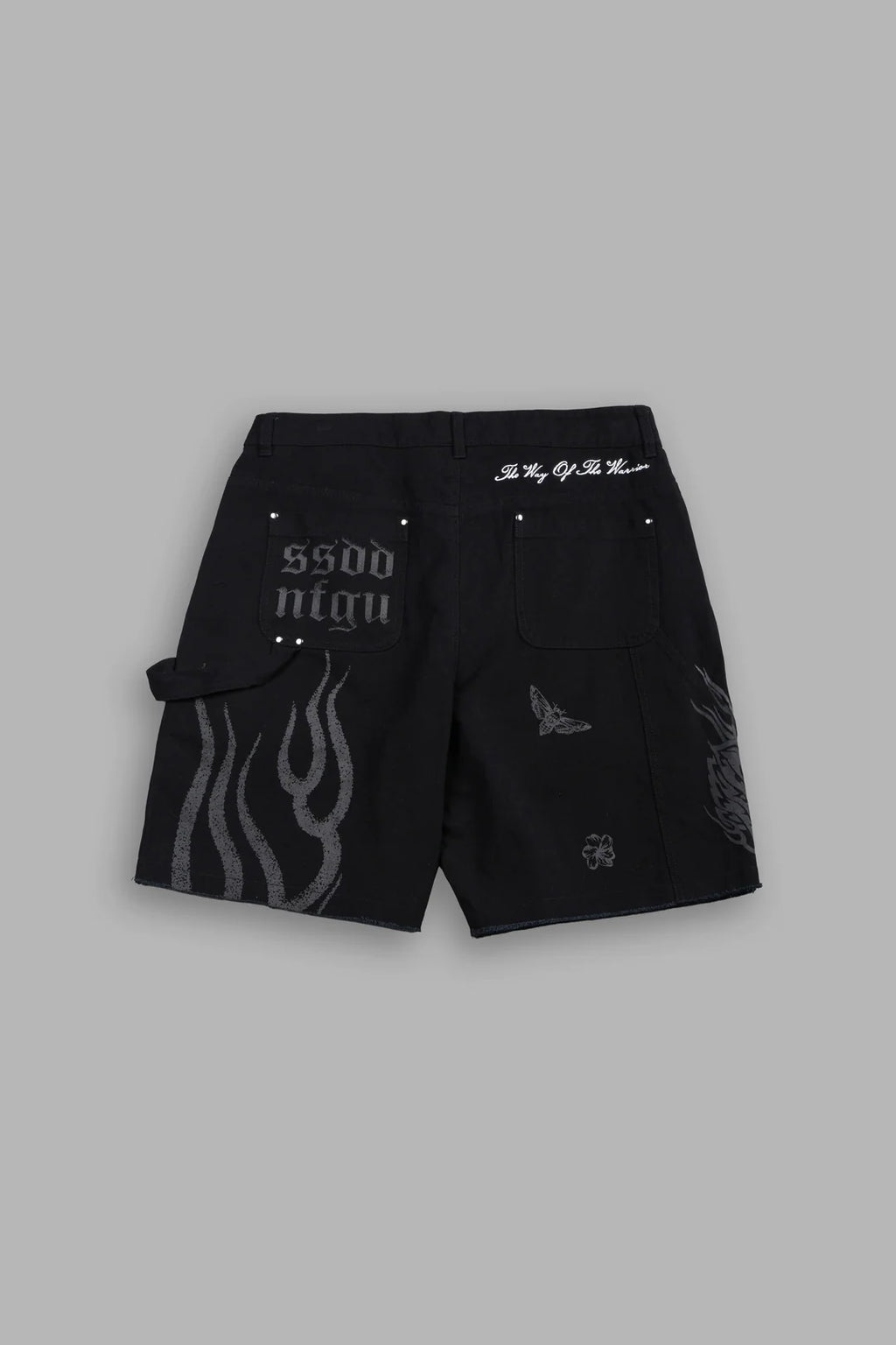 THE EAGLE & THE ONI HOFFA SHORTS IN BLACK