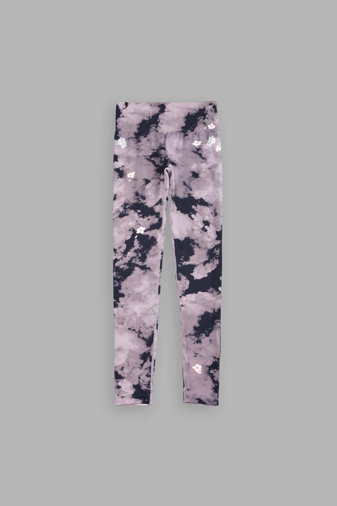DUAL WOLF SKYLAR SOFT SEAMLESS LEGGINGS IN SAKURA ROSE TAUPE CLOUDS