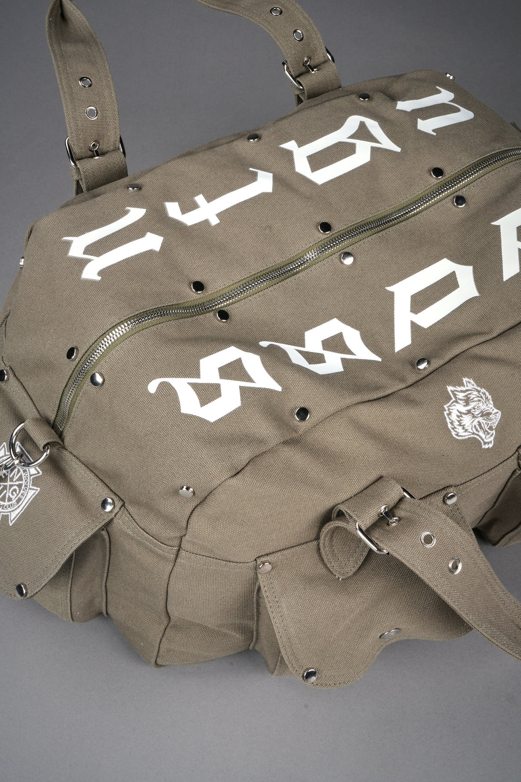 OUR MANTRA DUFFLE BAG IN OLIVE