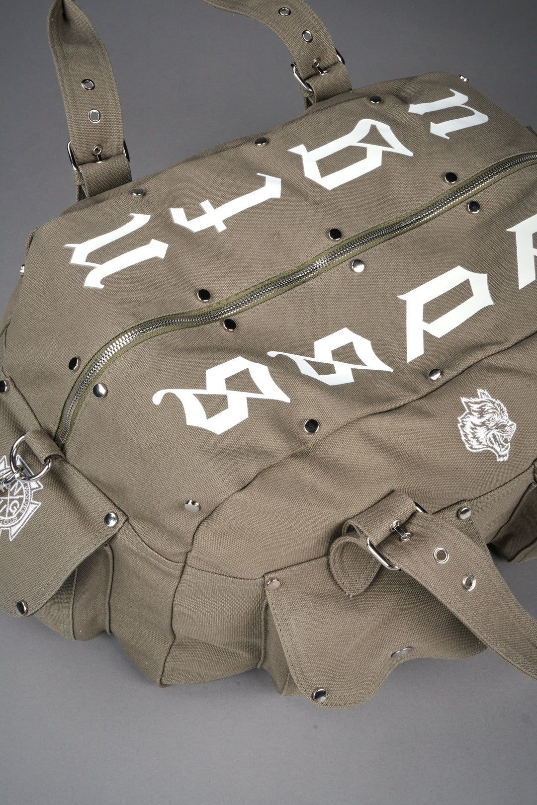 OUR MANTRA DUFFLE BAG IN OLIVE