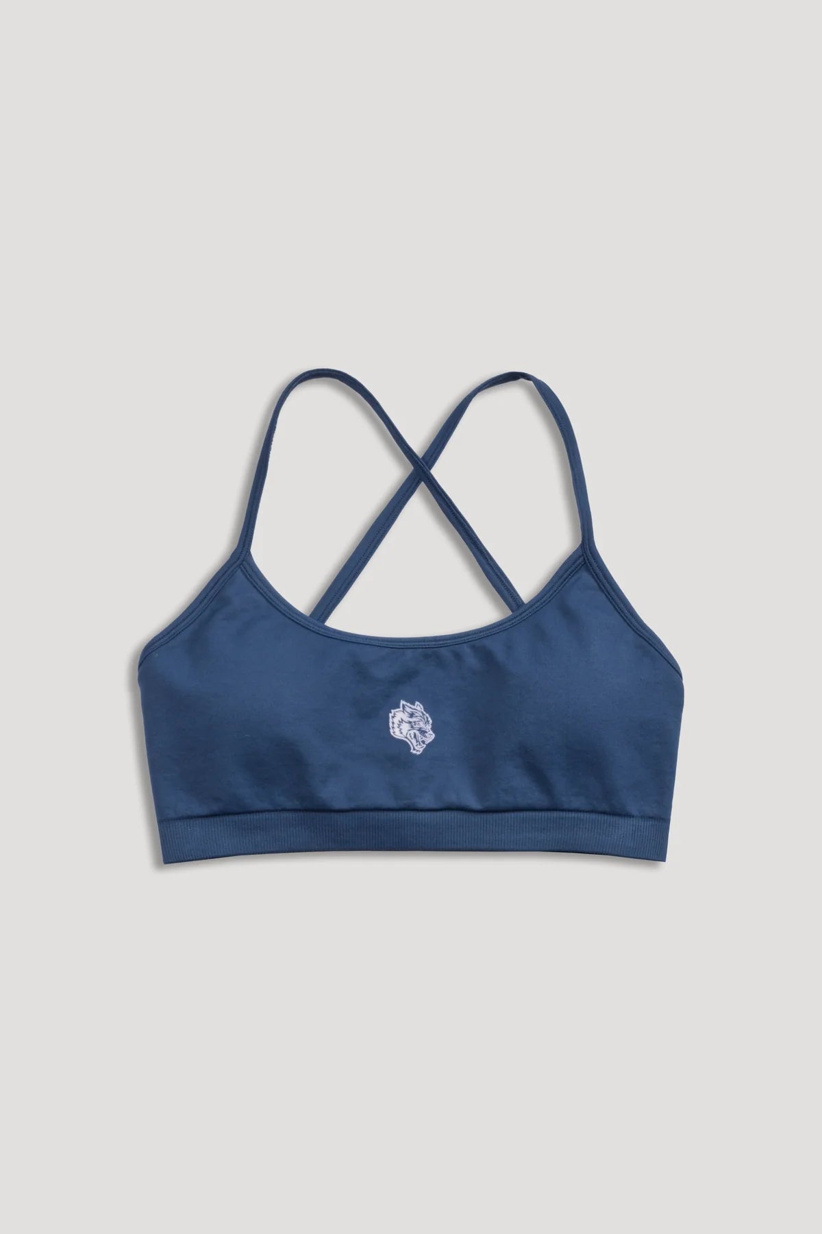 WOLF "LAYLA" SOFT SEAMLESS BRA IN WASHED DENIM